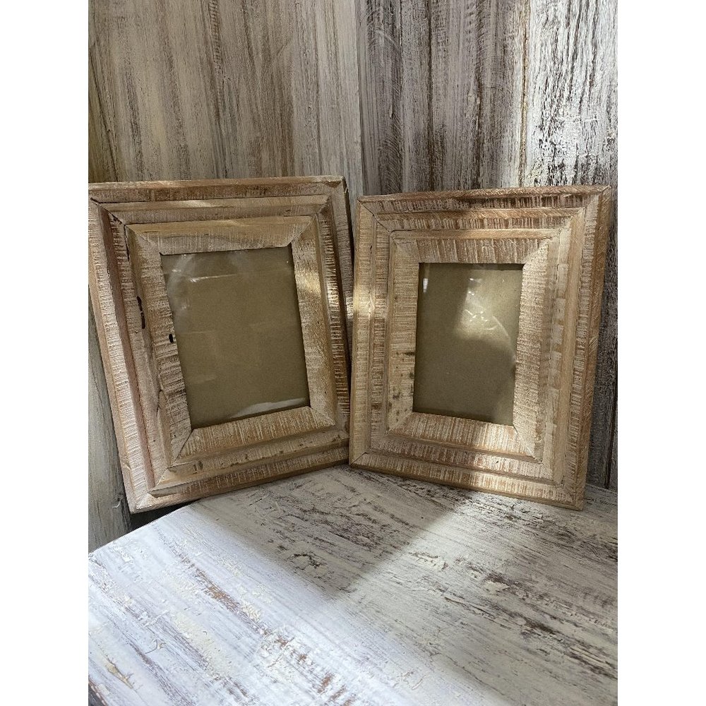 Recycled Wood Frames- White Washed